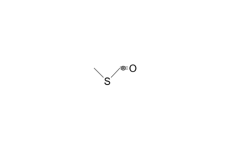 Methylthio-hydroxy-carbonium cation