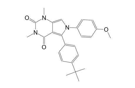 5-(4-tert-butylphenyl)-6-(4-methoxyphenyl)-1,3-dimethyl-1H-pyrrolo[3,4-d]pyrimidine-2,4(3H,6H)-dione
