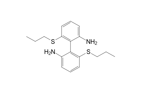 2-(2-amino-6-propylsulfanyl-phenyl)-3-propylsulfanyl-aniline