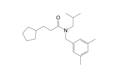 Propionamide, 3-cyclopentyl-N-(3,5-dimethylbenzyl)-N-isobutyl-