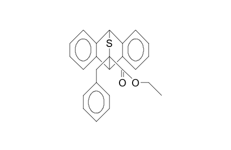 12-Benzyl-9,10-dihydro-10,9-(epithiomethano)-anthracene-12-carboxylic acid, ethyl ester