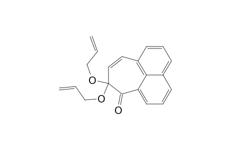 Cyclohepta[de]naphthalen-7(8H)-one, 8,8-bis(2-propenyloxy)-