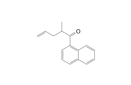 2-Methyl-1-(1-naphthyl)pent-4-en-1-one