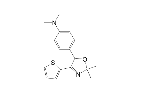 Benzenamine, 4-[2,5-dihydro-2,2-dimethyl-4-(2-thienyl)-5-oxazolyl]-N,N-dimethyl-