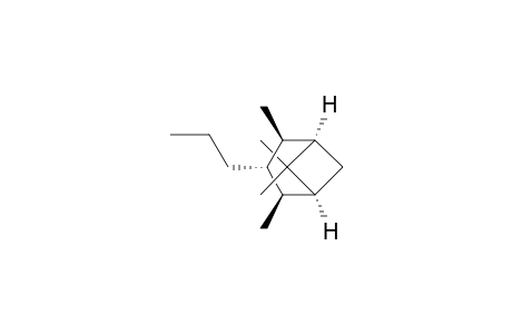 Bicyclo[3.1.1]heptane, 2,4,6,6-tetramethyl-3-propyl-, (1.alpha.,2.beta.,3.alpha.,4.beta.,5.alpha.)-