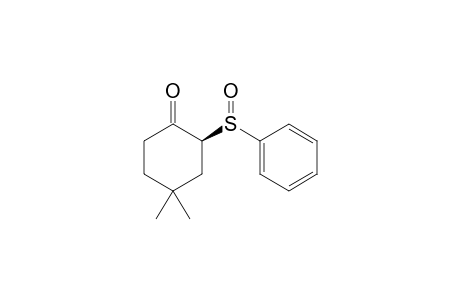 [2S*<(S)S*]-4,4-dimethyl-2-(phenylsulfinyl)cyclohexanone