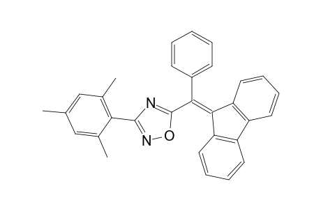 5-[9-fluorenylidene(phenyl)methyl]-3-(2,4,6-trimethylphenyl)-1,2,4-oxadiazole