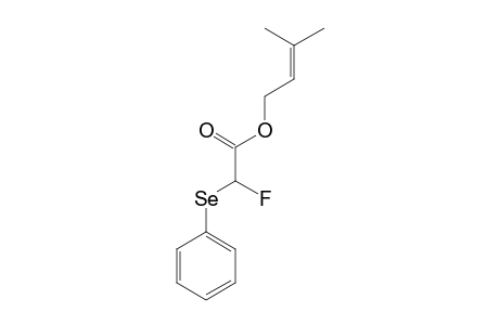3-METHYLBUT-2-ENYL-2-(FLUOROPHENYLSELANYL)-ACETATE