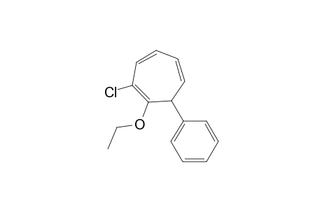 1,3,5-Cycloheptatriene, 2-chloro-1-ethoxy-7-phenyl-