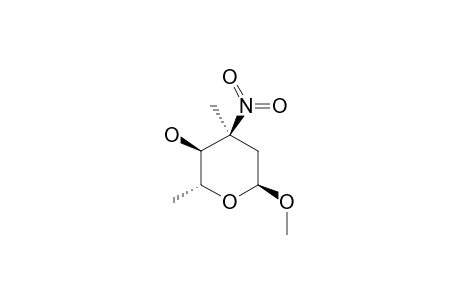 METHYL-2,3,6-TRIDEOXY-3-C-METHYL-3-NITRO-ALPHA-L-RIBO-HEXOPYRANOSIDE;METHYL-ALPHA-L-DECILONITROSIDE