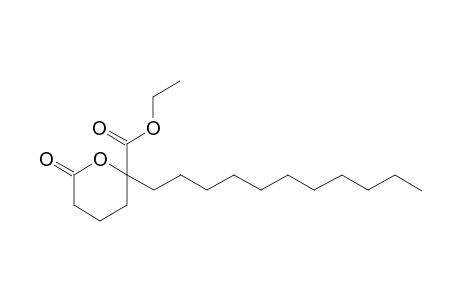 5-Ethoxycarbonyl 5-(n-undecyl)-.delta.-valerolactone