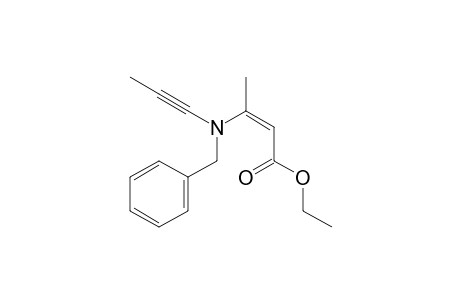 Ethyl (Z)-3-[Benzyl(1-propynyl)amino]-2-butenoate