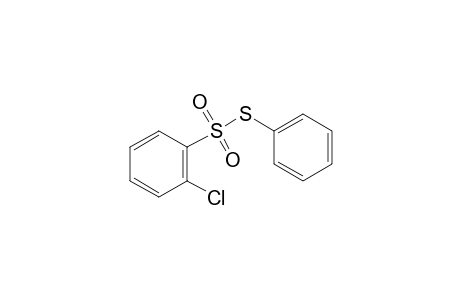 o-chlorobenzenesulfonic acid, thiophenyl ester