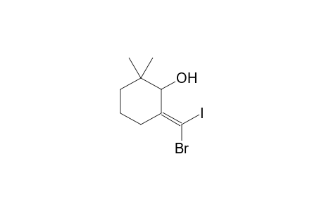 (Z)-2-(Bromoiodomethylidene)-6,6-dimethylcyclohexanol