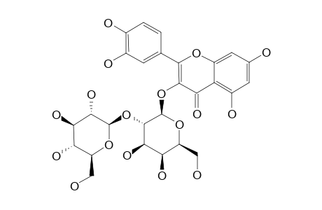 QUERCETIN-3-O-BETA-D-GLUCOPYRANOSYL-(1->2)-BETA-D-GALACTOPYRANOSIDE