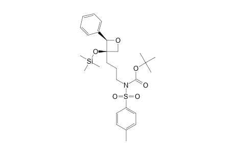 (2RS,3RS)-N-TERT.-BUTYLOXYCARBONYL-N-[3-[2-PHENYL-3-[(TRIMETHYLSILYL)-OXY]-OXETAN-3-YL]-PROPYL]-4-TOLUENESULFONAMIDE