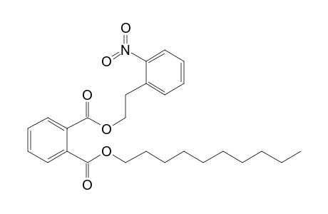 Phthalic acid, decyl 2-(2-nitrophenyl)ethyl ester