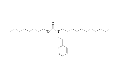 Carbonic acid, monoamide, N-(2-phenylethyl)-N-undecyl-, octyl ester