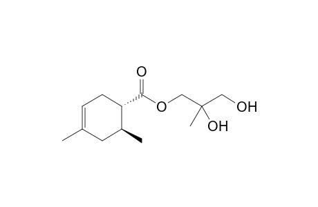2,3-Dihydroxy-2-methylpropyl trans-4,6-Dimethyl-3-cyclohexene-1-carboxylate