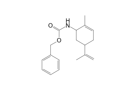 Carbamate, N-(5-isopropenyl-2-methyl-2-cyclohexenyl)-, benzyl ester
