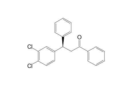 (R)-3-(3,4-dichlorophenyl)-1,3-diphenylpropan-1-one