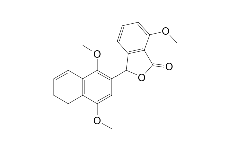 3-(5,6-dihydro-1,4-dimethoxy-2-naphthyl)-7-methoxyphthalide