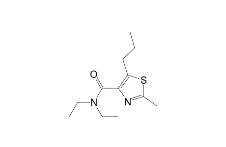 N,N-diethyl-2-methyl-5-propylthiazole-4-carboxamide