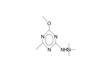 4-Methoxy-6-methyl-1,3,5-triazin-2-amine TMS