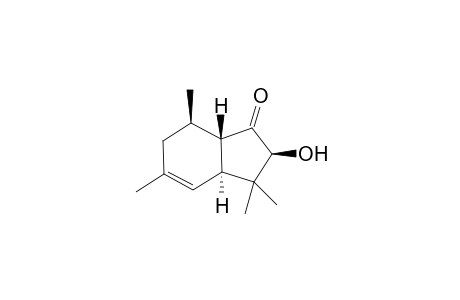 8-Hydroxy-3,5,9,9-tetramethylbicyclo[4.3.0]non-2-en-7-one
