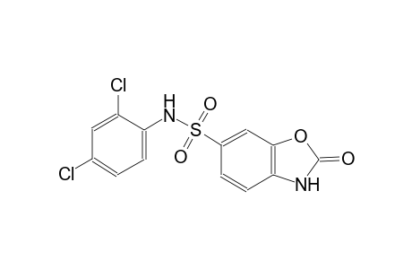 Benzoxazole-6-sulfonamide, 2,3-dihydro-2-oxo-N-(2,4-dichlorophenyl)-