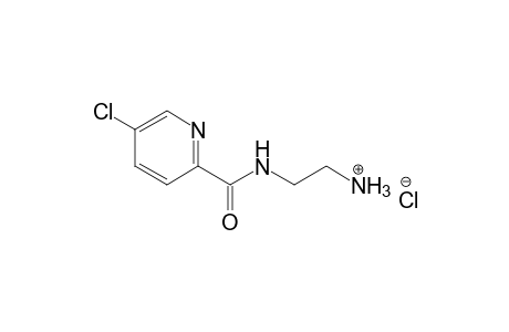 2-Pyridinecarboxamide, N-(2-aminoethyl)-5-chloro-, monohydrochloride