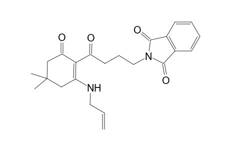 1H-Isoindole-1,3(2H)-dione, 2-[4-[4,4-dimethyl-6-oxo-2-(2-propenylamino)-1-cyclohexenyl]-4-oxobutyl]-