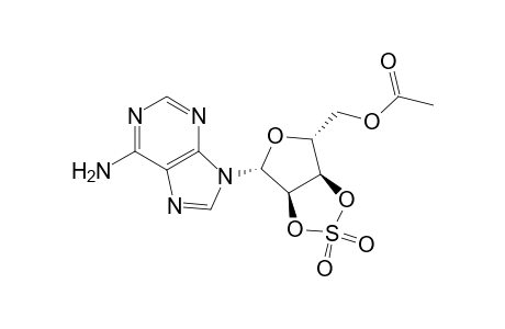 5'-O-(Acetyl)-2',3'-O-sulfonyladenosine