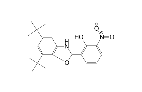 phenol, 2-[5,7-bis(1,1-dimethylethyl)-2,3-dihydro-2-benzoxazolyl]-6-nitro-