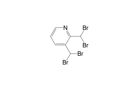 Pyridine, 2,3-bis(dibromomethyl)-
