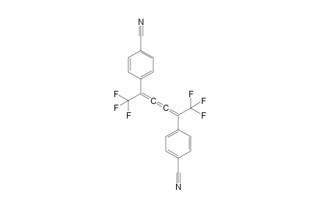 (E)-1,1,1,6,6,6-Hexafluoro-2,5-di-p-cyanophenyl-2,3,4-hexatriene