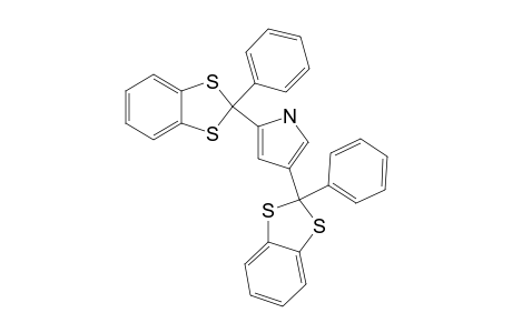 2,4-BIS-(2-PHENYL-1,3-BENZODITHIOL-2-YL)-PYRROLE