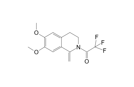 1,2,3,4-Tetrahydro-6,7-dimethoxy-1-methylene-2-(trifluoroacetyl)isoquiniline