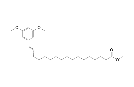 methyl-17-(3,5-dimethoxyphenyl)heptadec-16-enoate