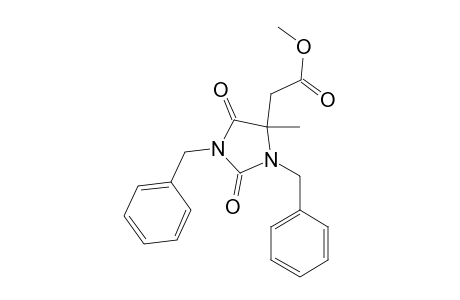 Methyl 1,3-dibenzyl-5-methylhydantoin-5-acetate