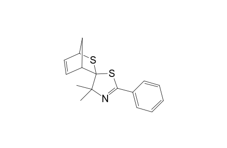 exo-4',4'-Dimethyl-2'-phenylspiro[2-thiabicyclo[2.2.2]hept-5-ene-3,5'-[4',5']dihydro-1',3'-thiazole]