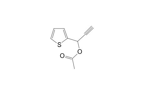 1-(Thiophen-2-yl)prop-2-ynyl acetate
