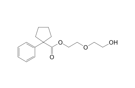 1-Phenylcyclopentanecarboxylicacid 2-(2-hydroxy-1-oxyethyl)ethylester