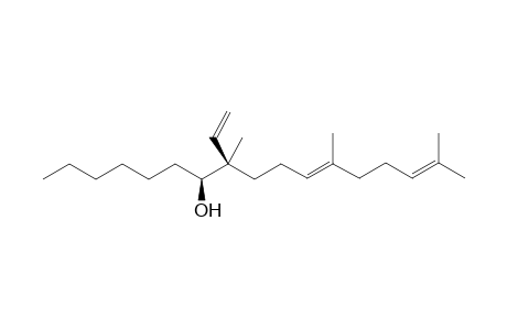 (7S*,8R*)-8-Ethenyl-8,12,16-trimethyl-11(E),15-heptadecadien-7-ol
