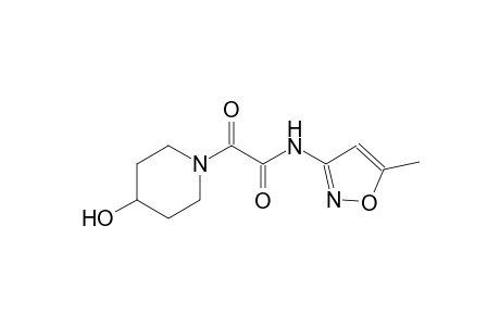 1-piperidineacetamide, 4-hydroxy-N-(5-methyl-3-isoxazolyl)-alpha-oxo-