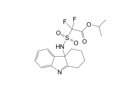 4a-(2'-Isopropyloxycarbonyl-1'-difluoromethyl)sulfonylamino-1,2,3,4-tetrahydrocarbazole
