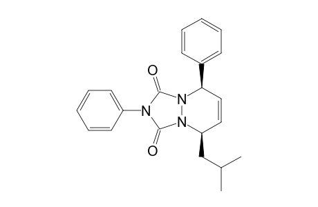 1H-[1,2,4]Triazolo[1,2-a]pyridazine-1,3(2H)-dione, 5,8-dihydro-5-(2-methylpropyl)-2,8-diphenyl-, cis-(.+-.)-