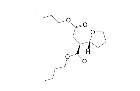 Anti-2-(Tetrahydro-2-furanyl) butanedioic acid 1,4-dibutyl ester
