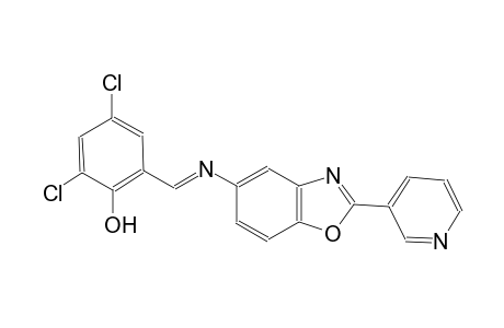 phenol, 2,4-dichloro-6-[(E)-[[2-(3-pyridinyl)-5-benzoxazolyl]imino]methyl]-