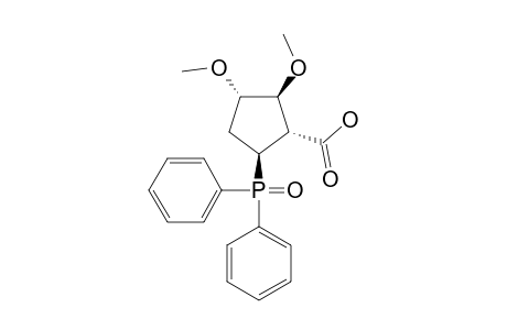 (1R,2S,3S,5S)-5-(DIPHENYLPHOSPHORYL)-2,3-DIMETHOXYCYCLOPENTANECARBOXYLIC-ACID